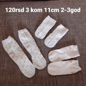 Dečje čarapice – pakovanje 3 komada.