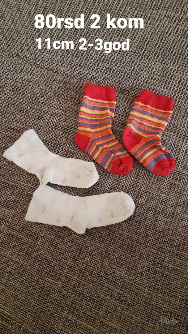 Dečje čarapice – set od 2 para