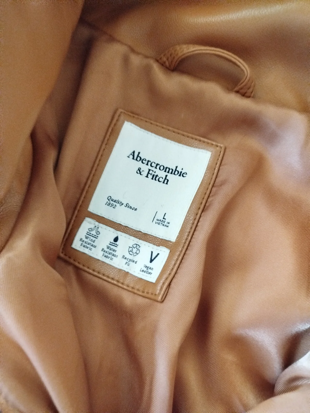 Zimska puffer jakna ambercrombie & fitch