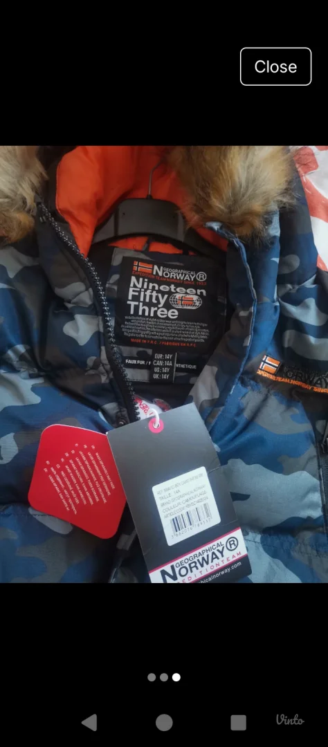 Zimska jakna za decake