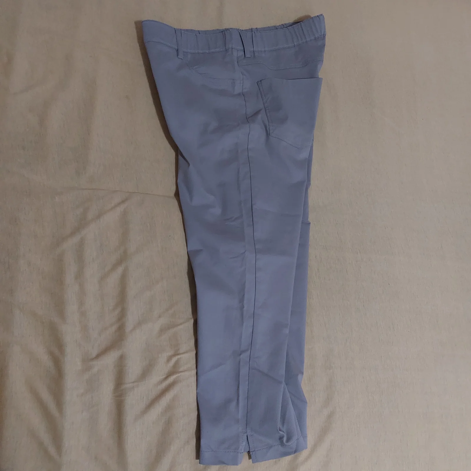 NOVO Ženske bež / svetlo sive 7/8 pantalone MelSTONE (veličina 40 / L)