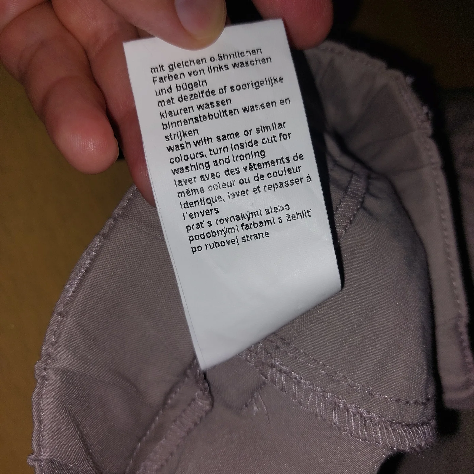 NOVO Ženske bež / svetlo sive 7/8 pantalone MelSTONE (veličina 40 / L)