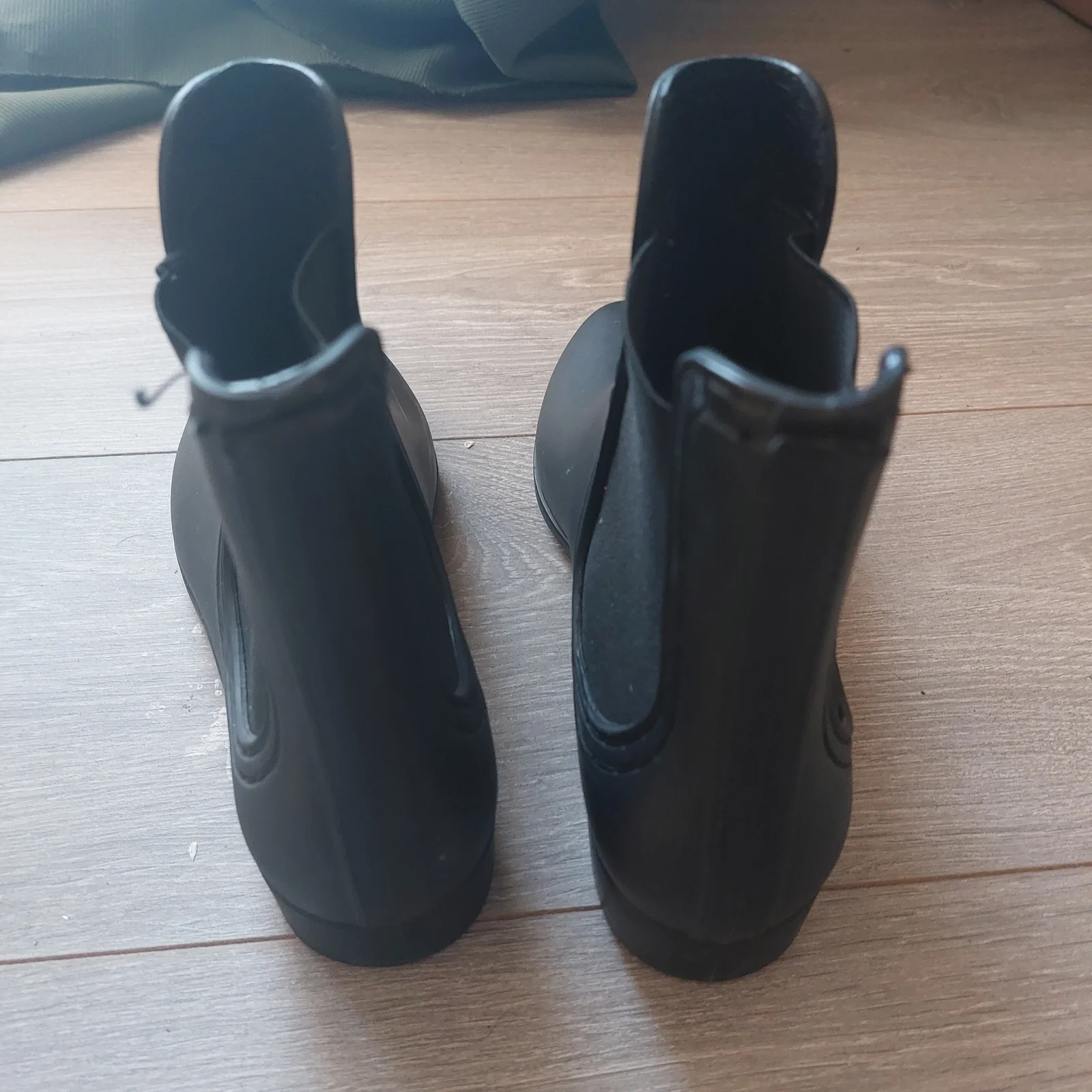 Matte crne gumene čizme Chelsea br. 38