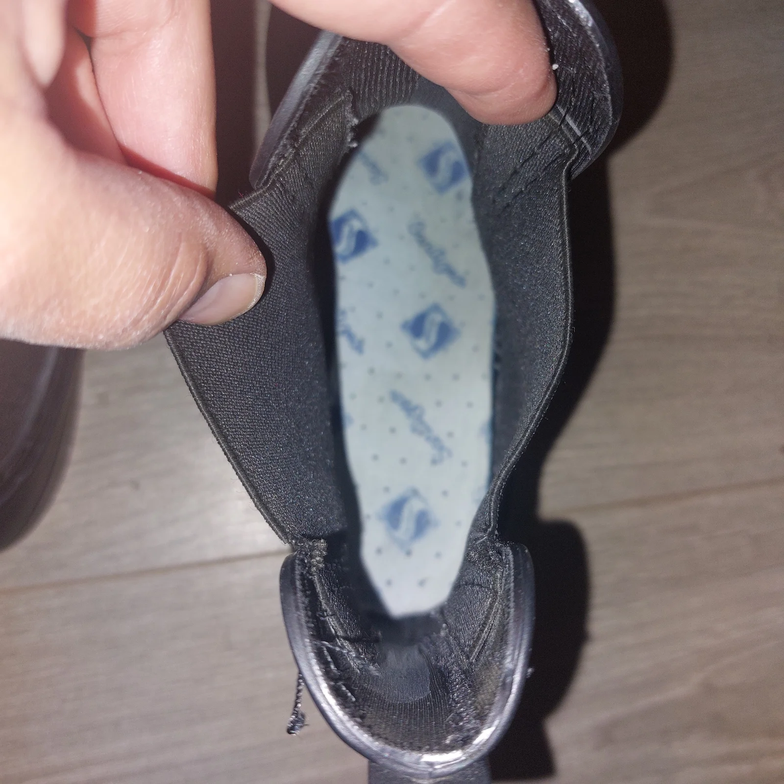 Matte crne gumene čizme Chelsea br. 38