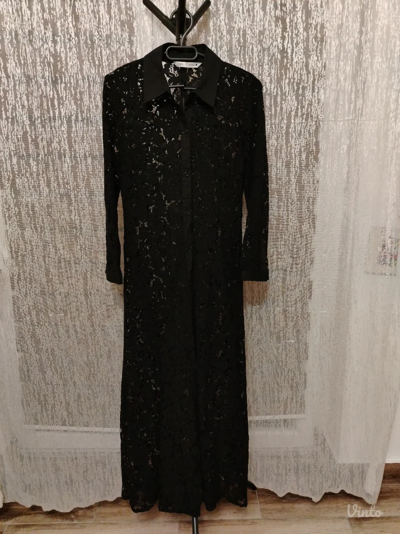 Zara, prividna čipkana haljina