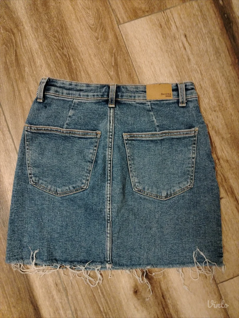 Bershka texsas suknja