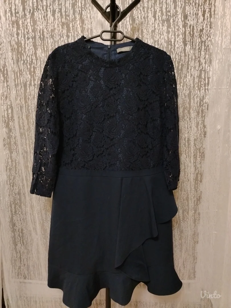 Teget svečana haljina