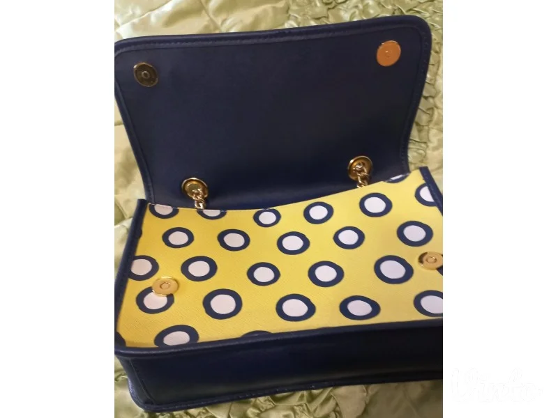 Teget zuta torbica BOUTIQUE MOSCHINO