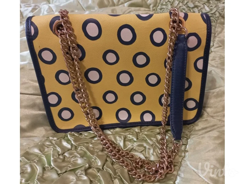 Teget zuta torbica BOUTIQUE MOSCHINO
