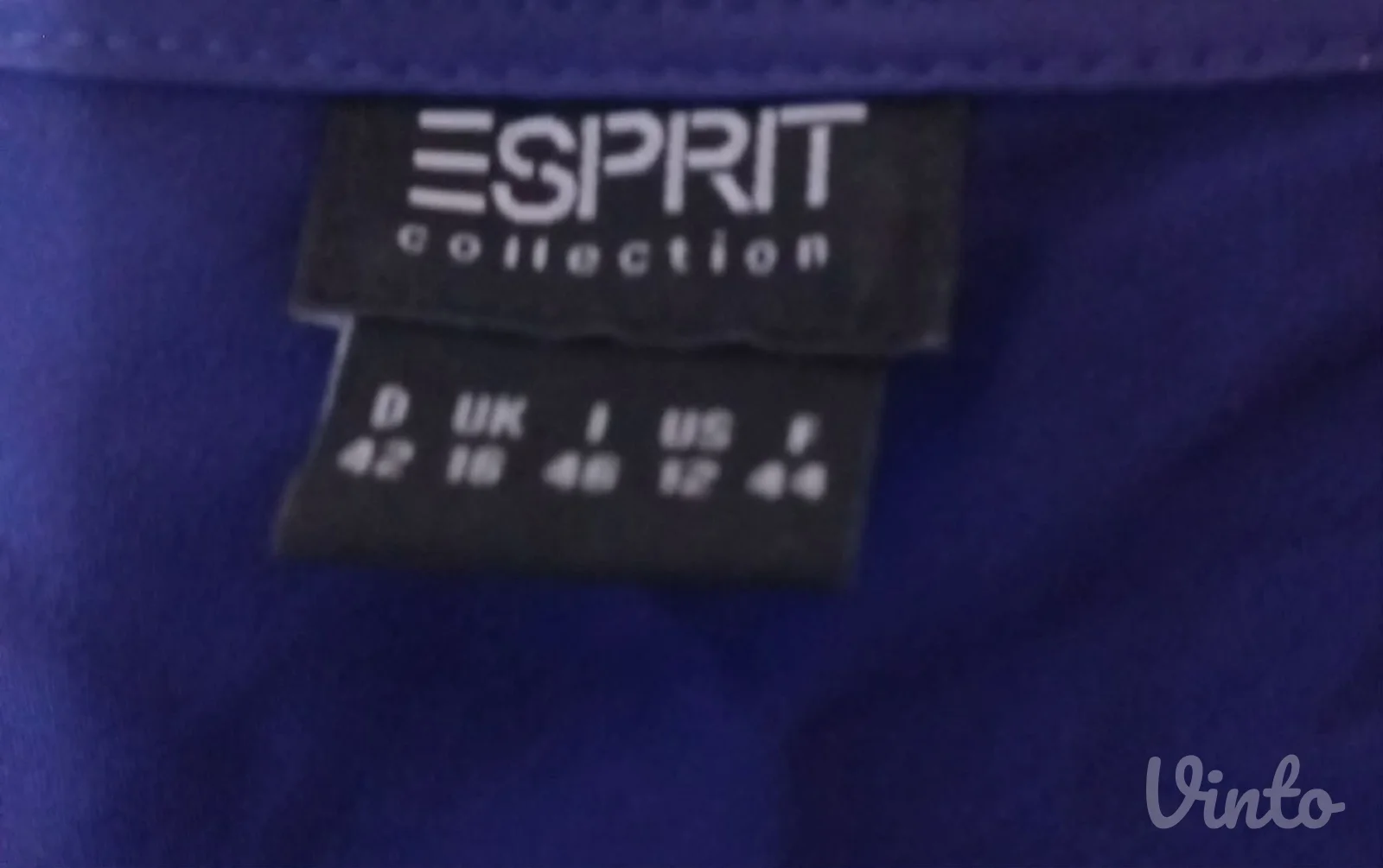 Ljubičasta Esprit saten bluza