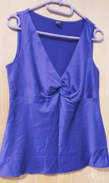 Ljubičasta Esprit saten bluza