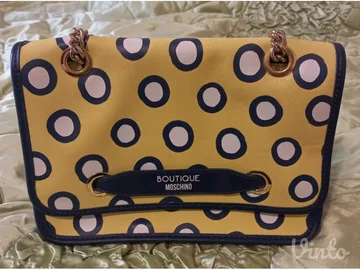 Teget zuta torbica BOUTIQUE MOSCHINO