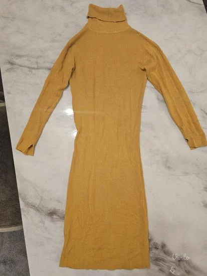 Ženska oker haljina