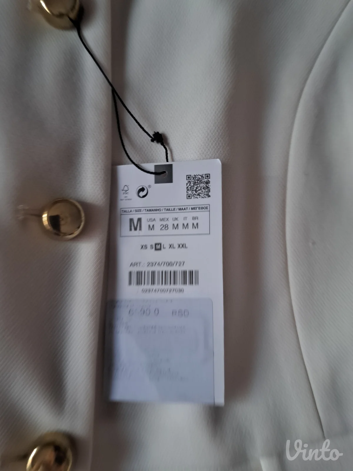 Zara sako mantilic