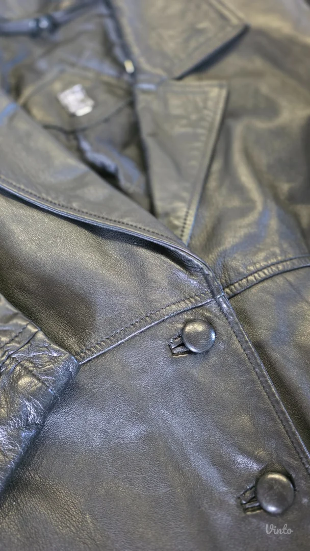 Versace vintage kožna jakna