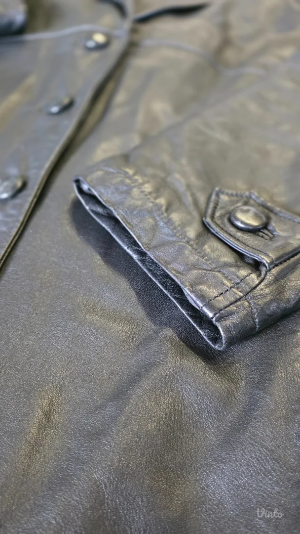 Versace vintage kožna jakna