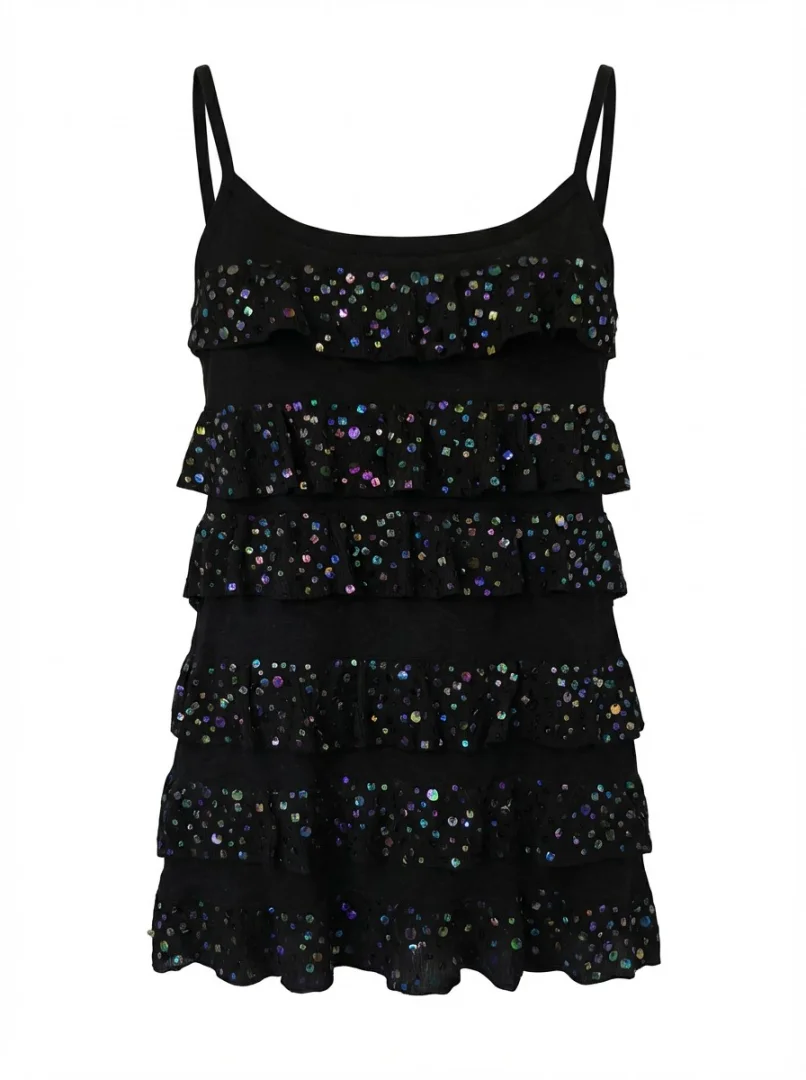 Top.trikotaza sa šljokicama