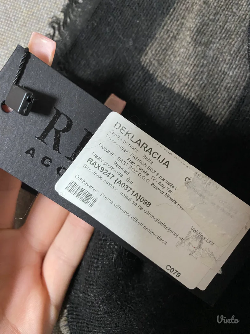 Original Replay šal sa etiketom