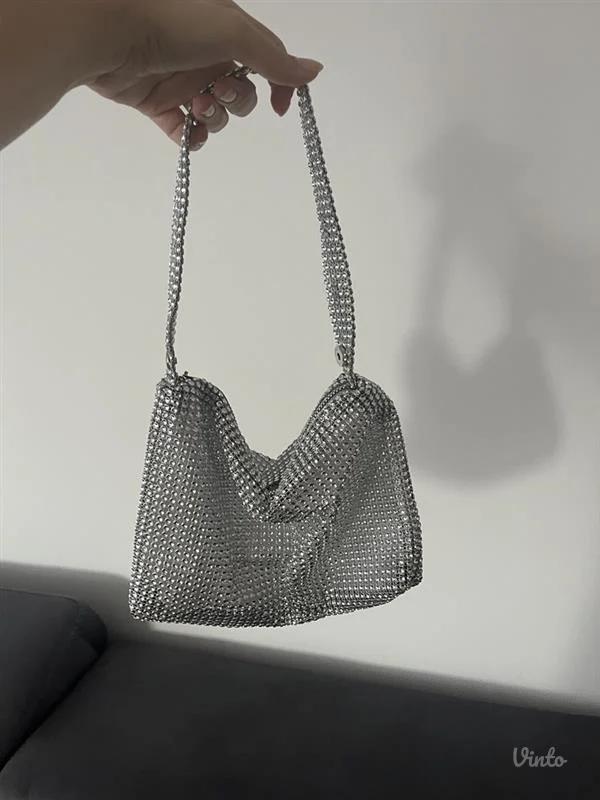 Temu - ženska torbica sa šljokicama