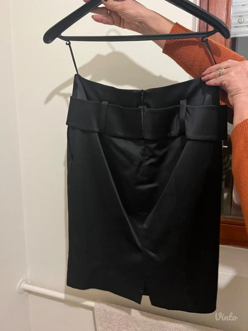 Satenski komplet sako i suknja