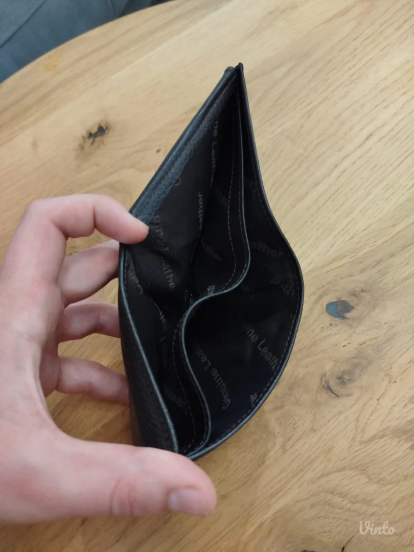 Muški braon novčanik