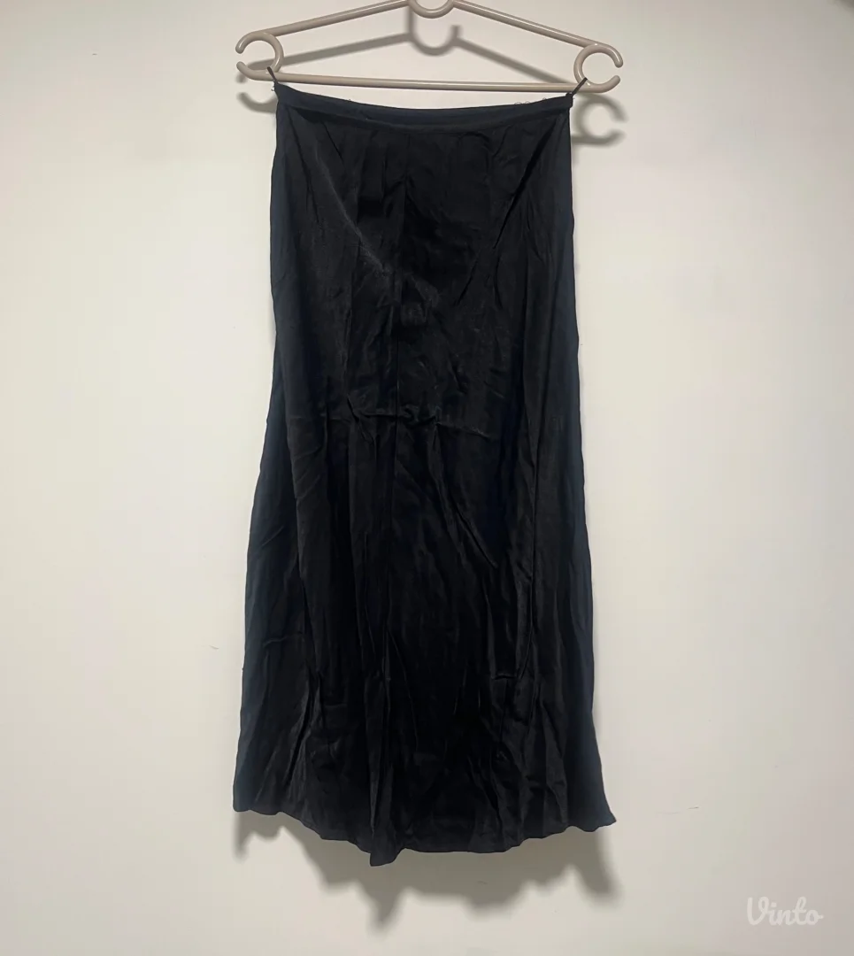 Zara satenska S sa prorezom