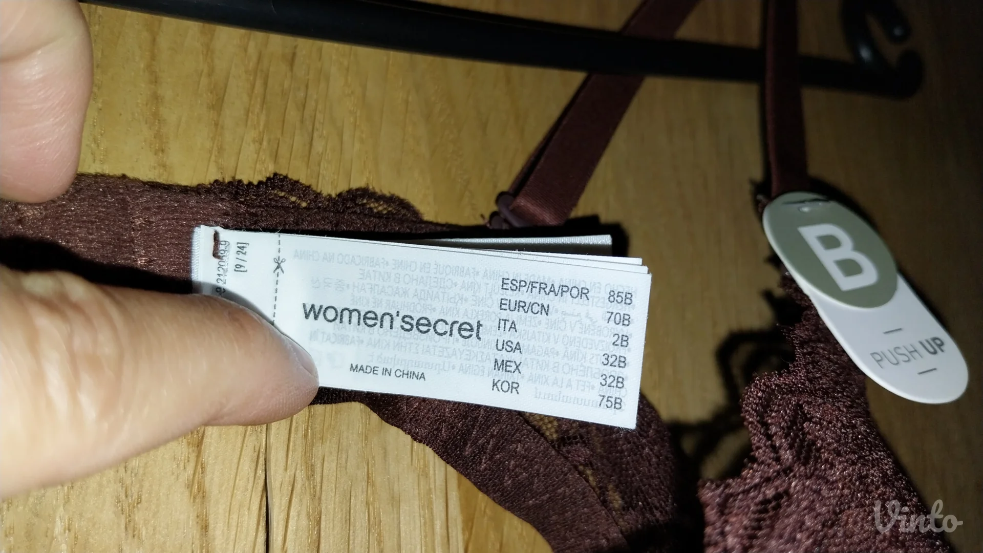 Novi Women'Secret WS - 85B ženski push-up brushalter/grudnjak