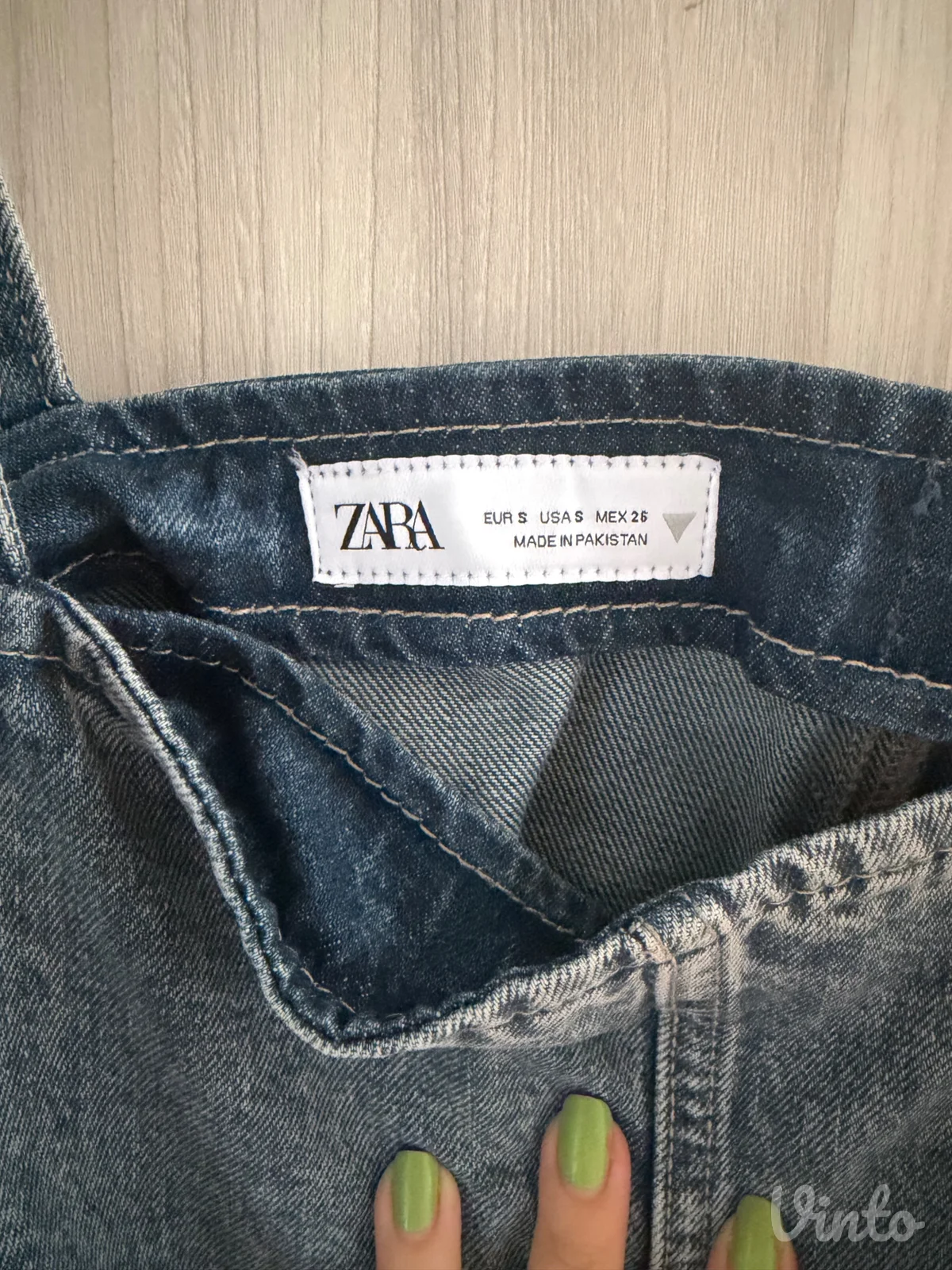 Zara midi teksas haljina