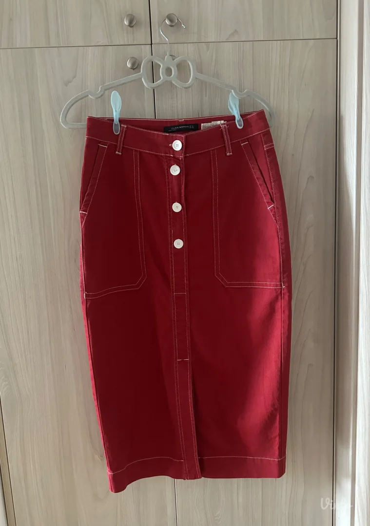 Zara midi suknja