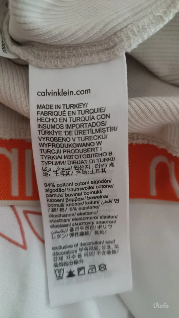 Calvin Klein original crop top XS