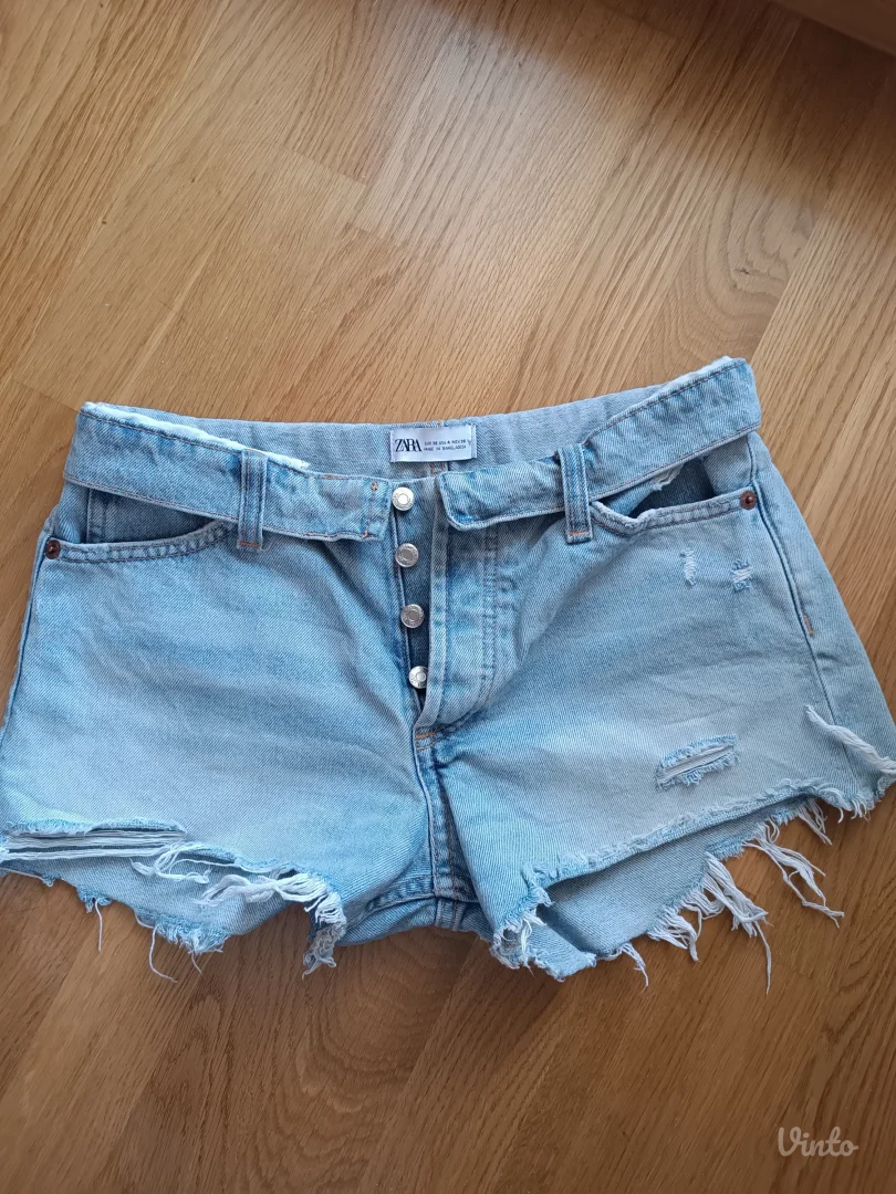 Zara teksas šorts 36