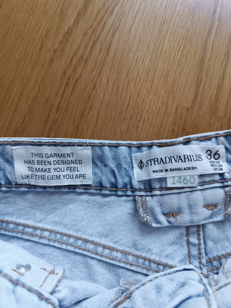 Stradivarius mom fit nove farmerice 36