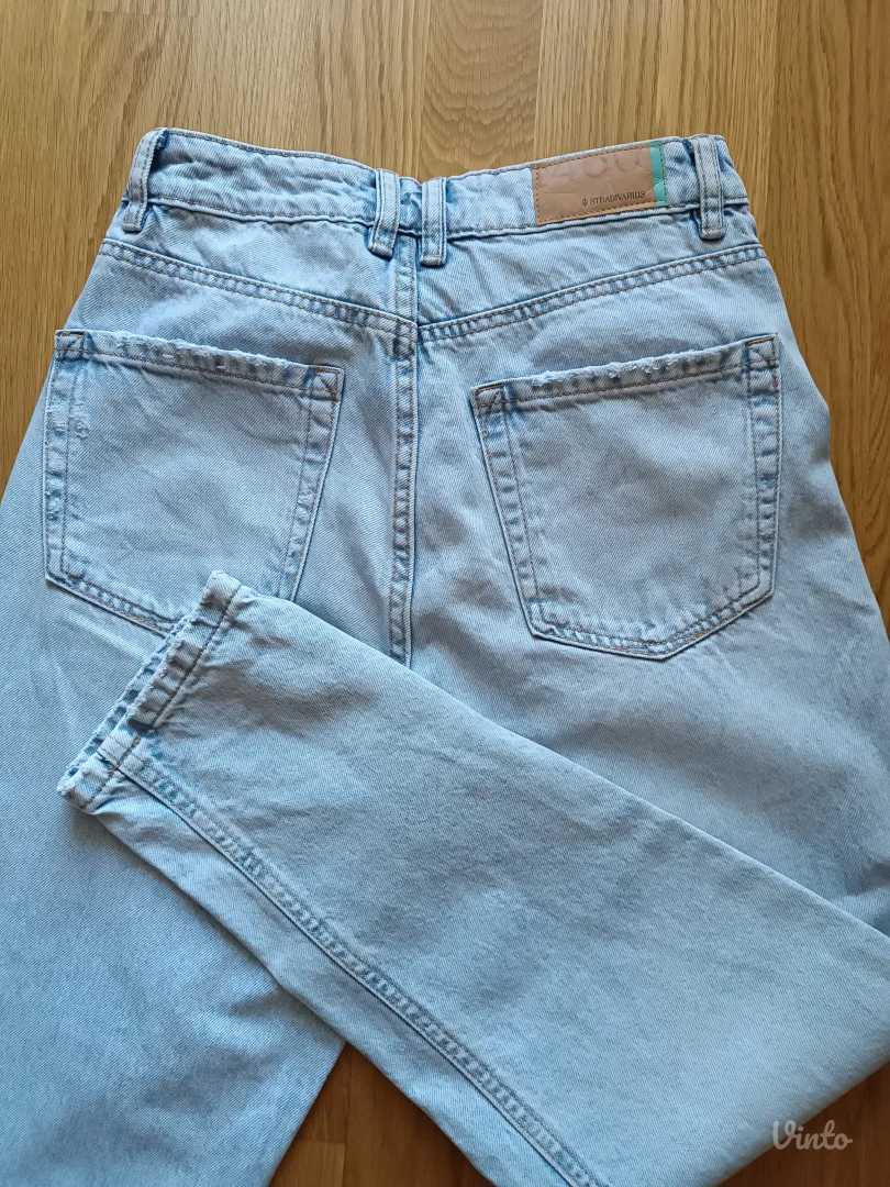 Stradivarius mom fit nove farmerice 36