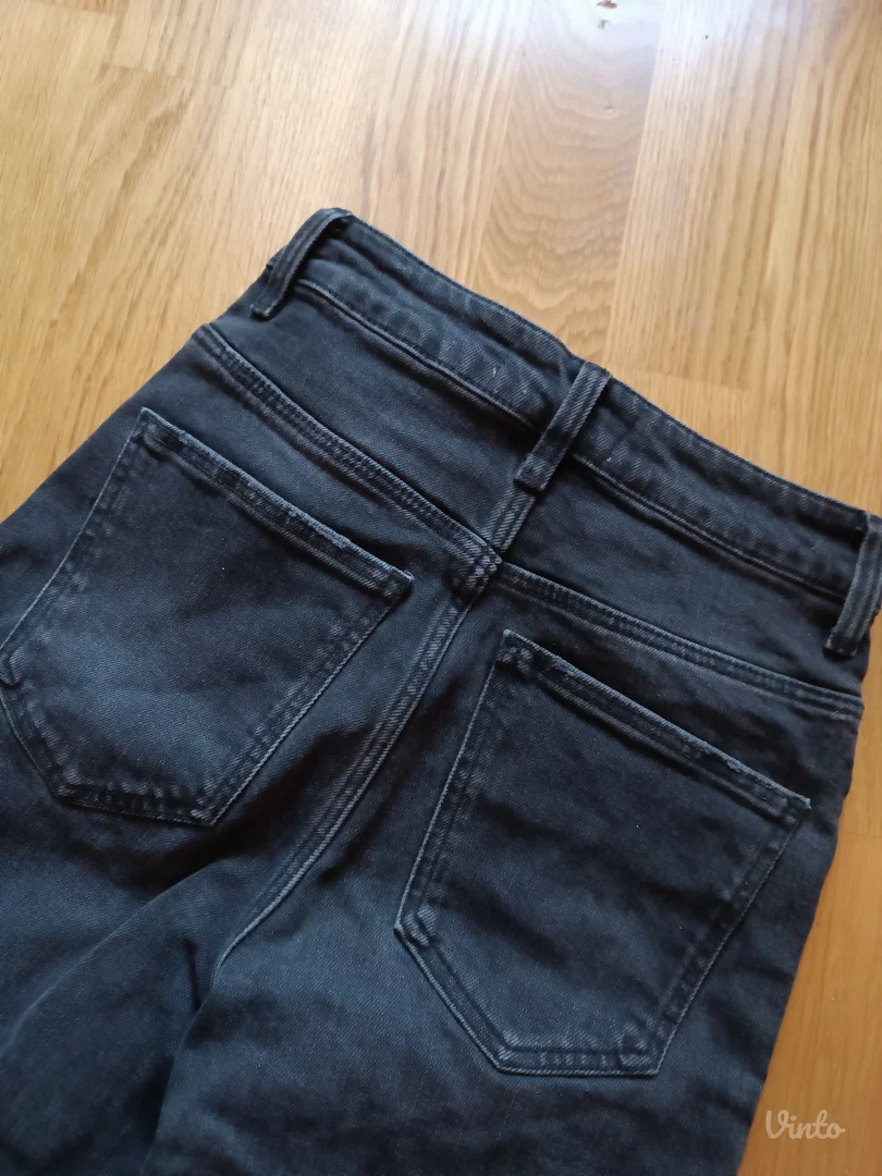 ZARA crop farmerice XS