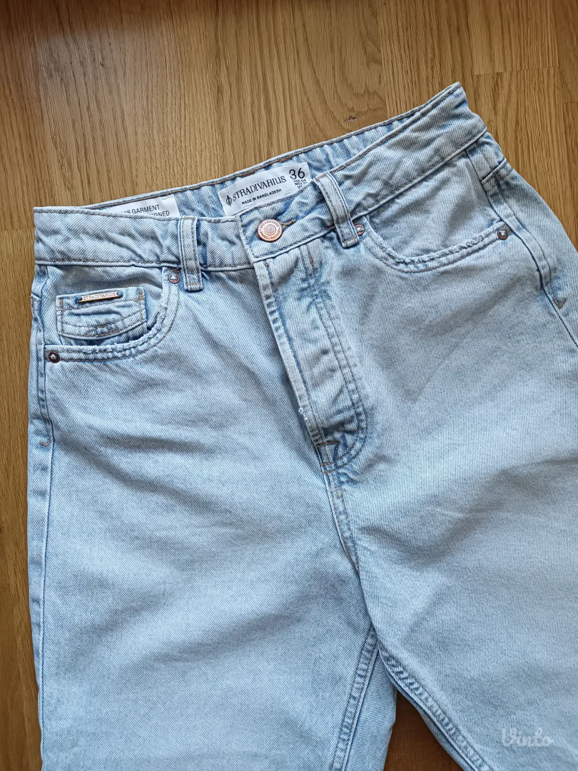 Stradivarius mom fit nove farmerice 36