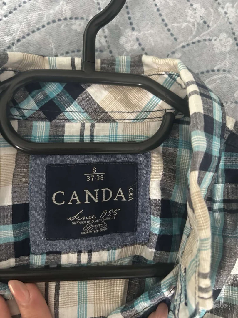 Muška košulja na kratke rukave