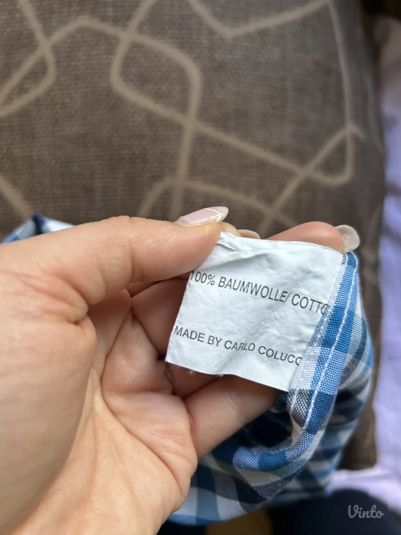 Carlo Colluci muška košulja na kratke rukave