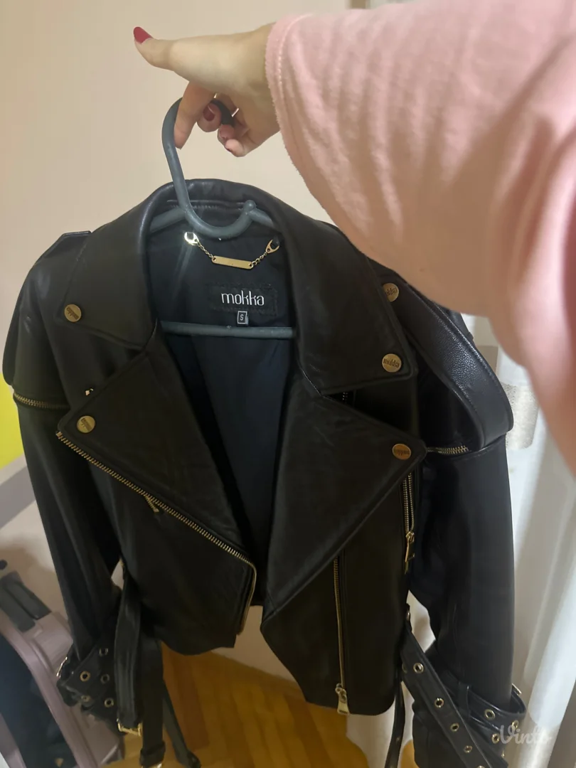 Kozna jakna Mokka brend