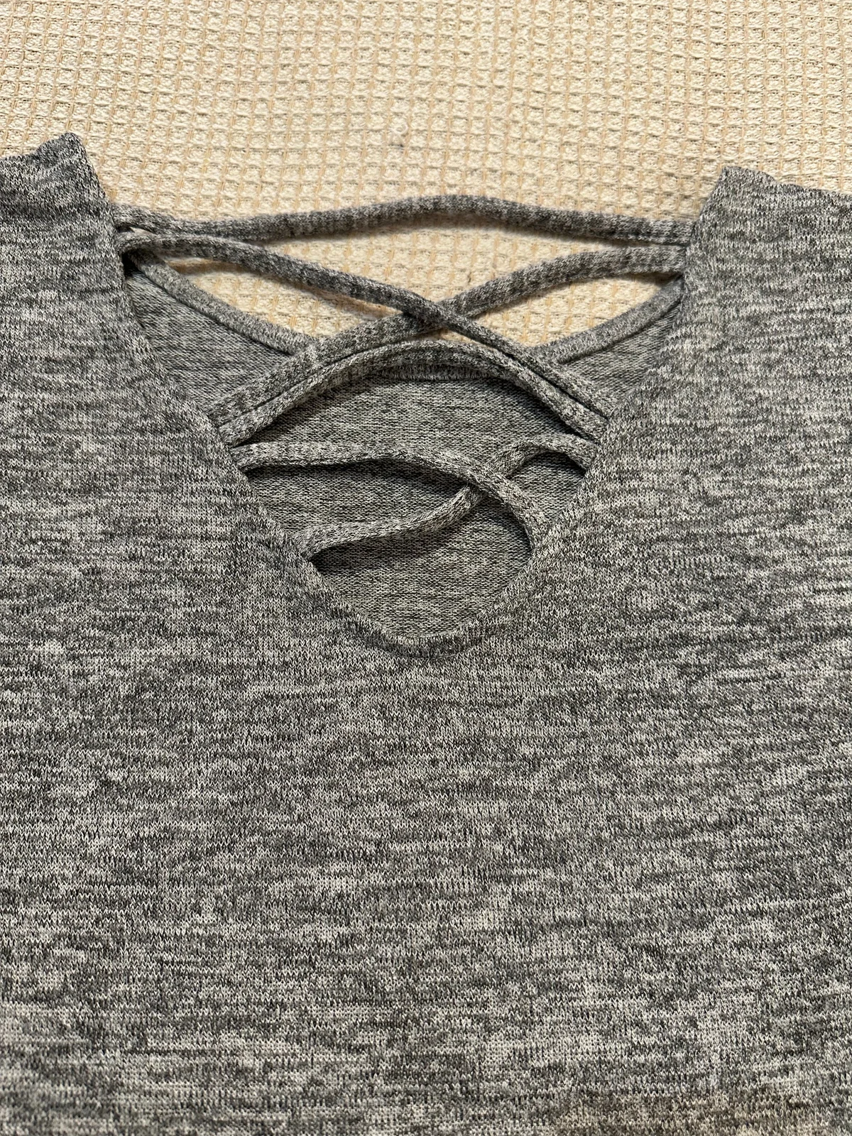 Terranova siva majica kratkih rukava | XS