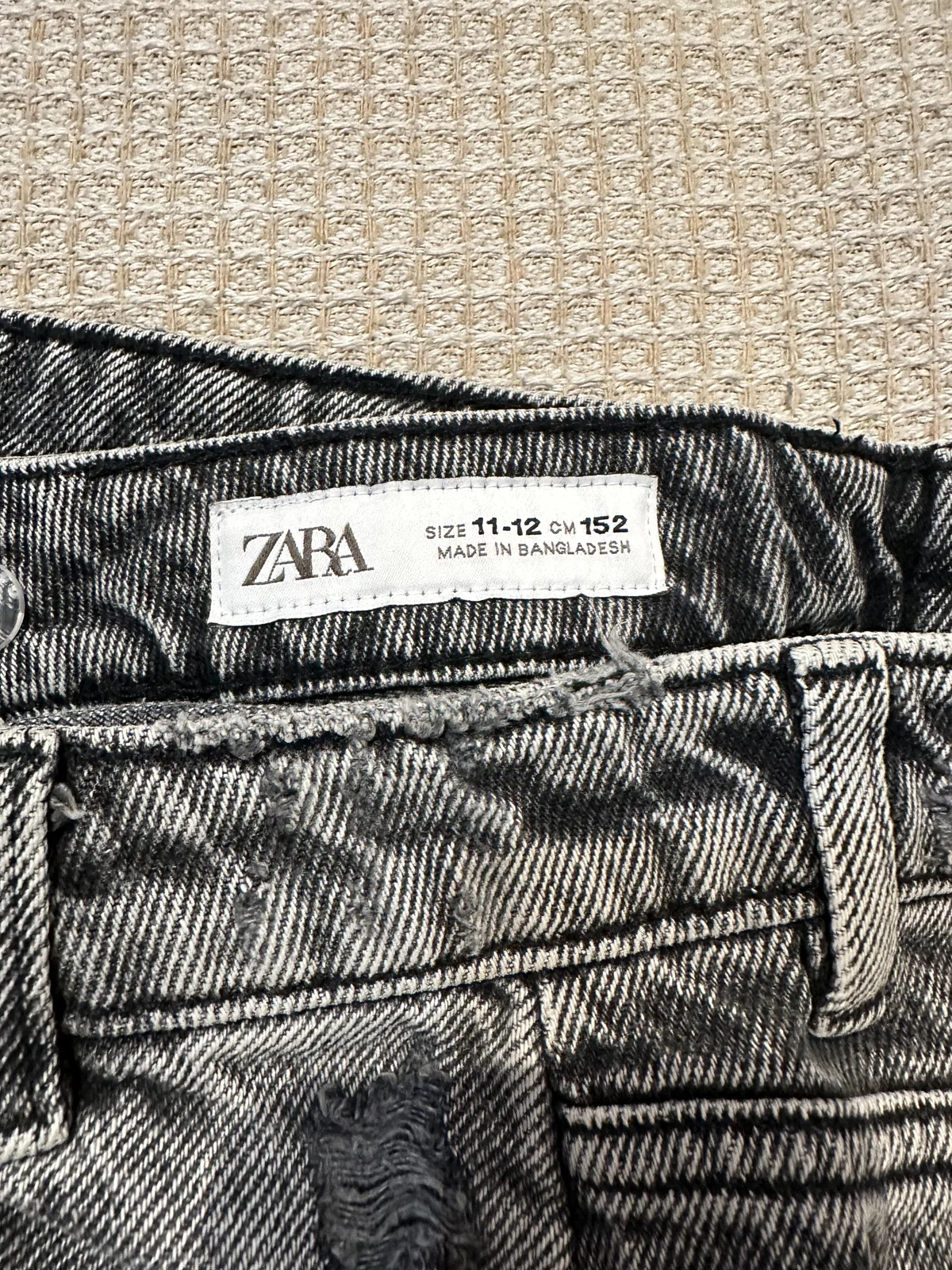 Suknja šorts, denim (na preklapanje) | ZARA KIDS, 11--12, 152 cm