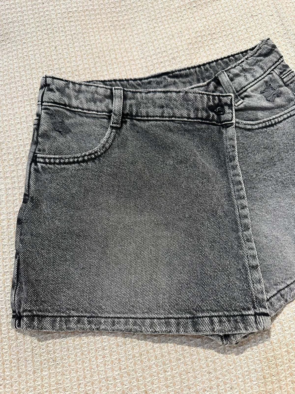 Suknja šorts, denim (na preklapanje) | ZARA KIDS, 11--12, 152 cm