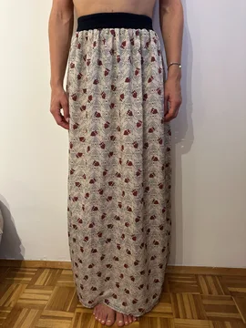Šarena suknja (na sove) | Do poda | 100cm