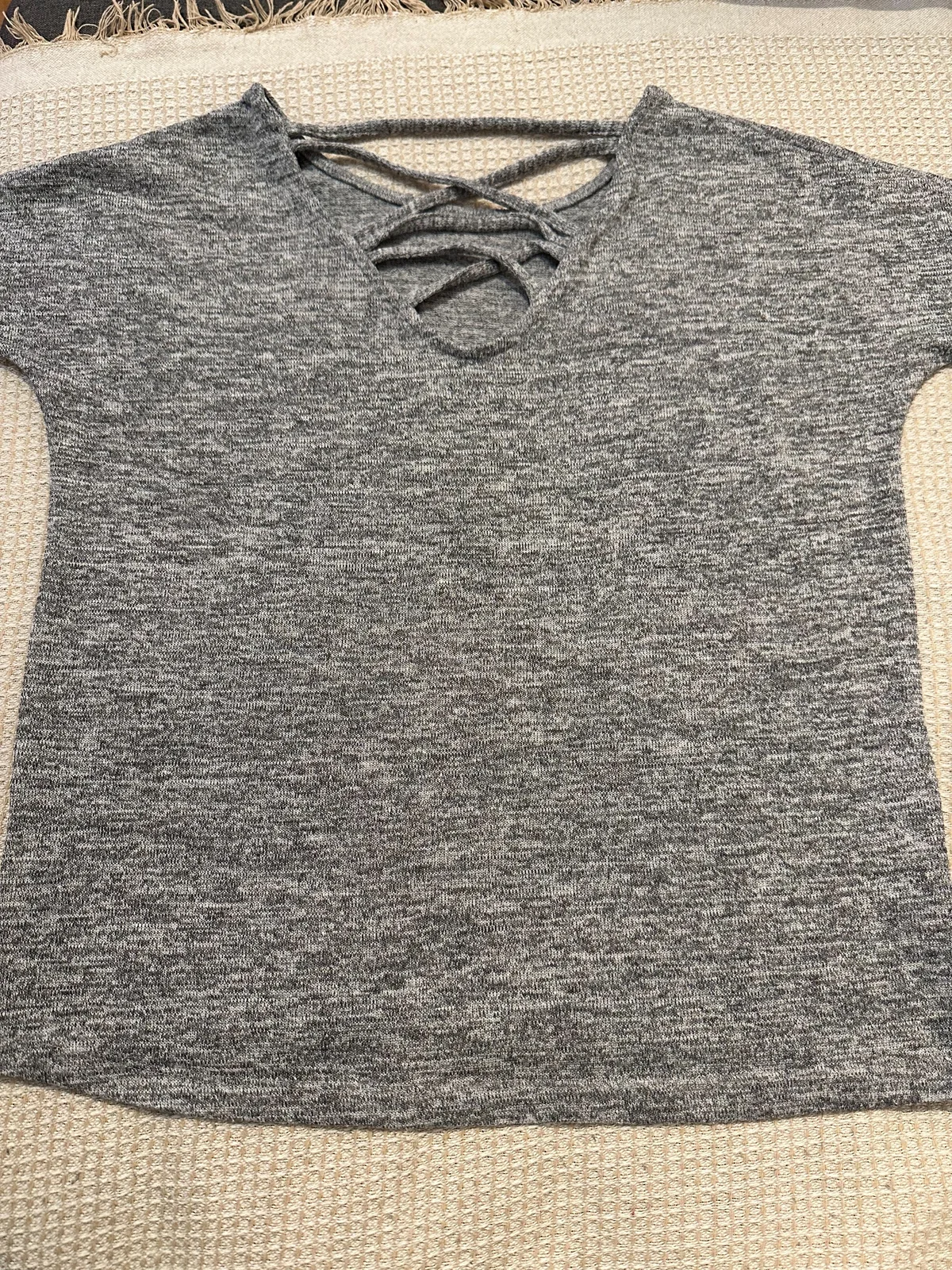 Terranova siva majica kratkih rukava | XS