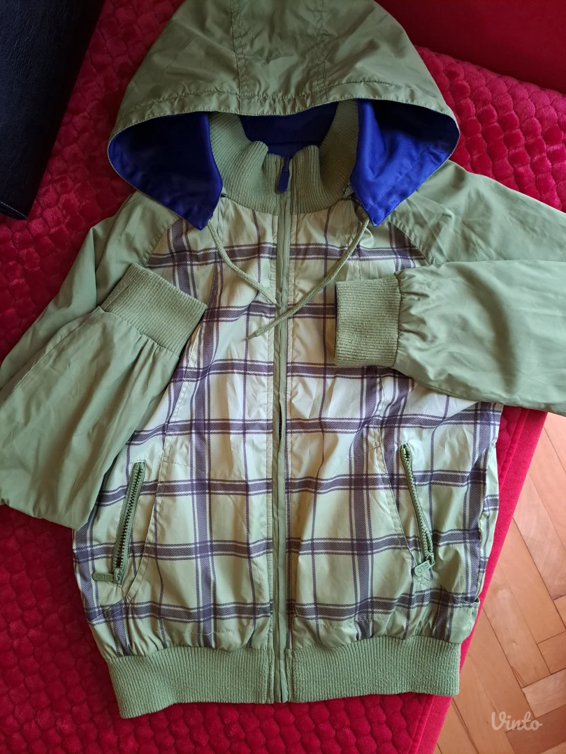 Šuškava jakna sa dva lica novo