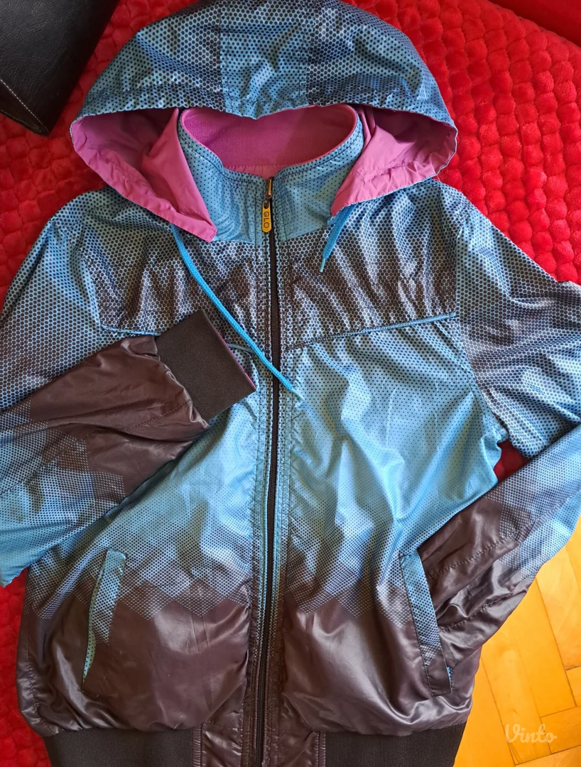 Šuškava jakna sa dva lica nova