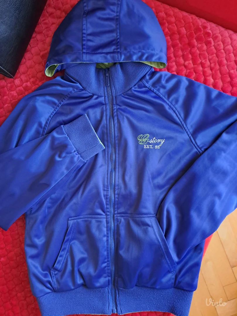 Šuškava jakna sa dva lica novo