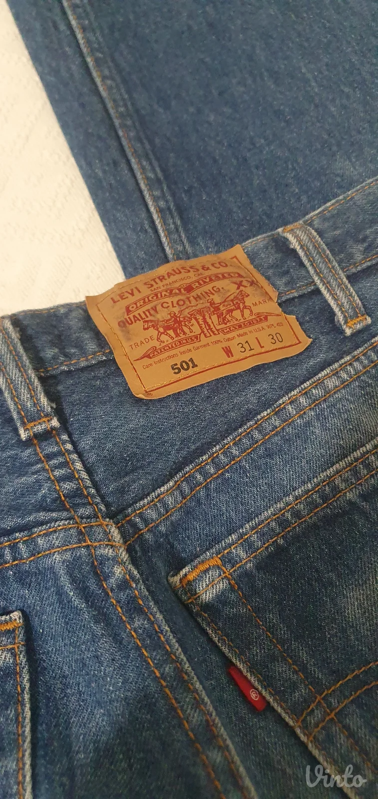 Levis 501 w31 malo mi velike