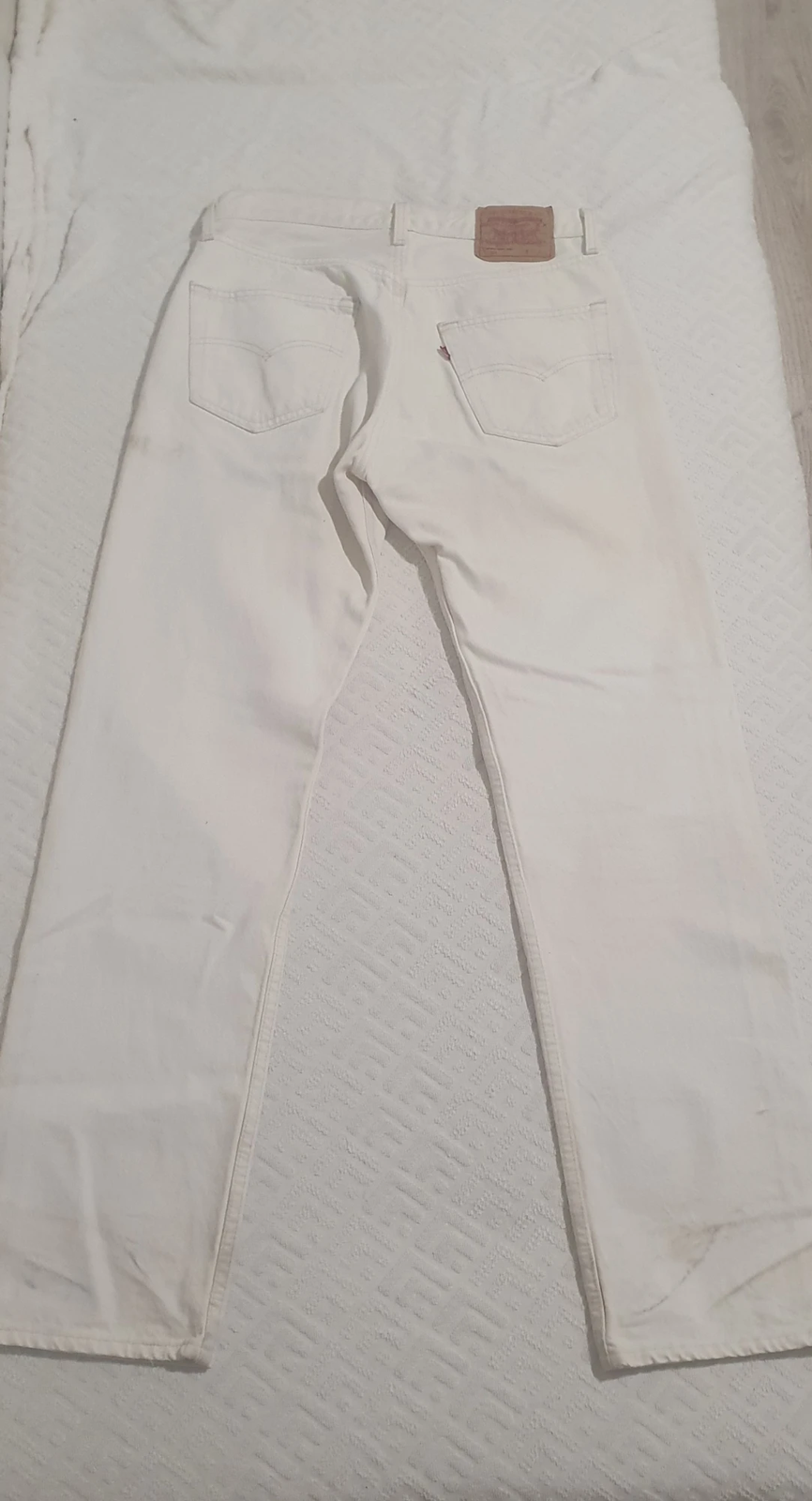 Levis 501 bele farmerice br.40