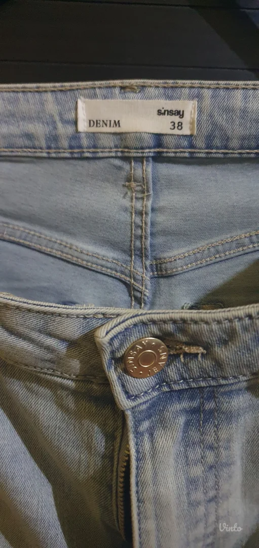 Sinsay br38 farmerice visoki struk skinny
