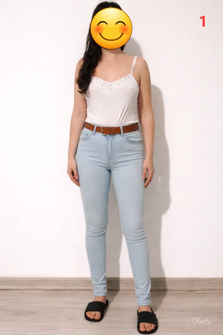 Levis 721 high rise skinny w27